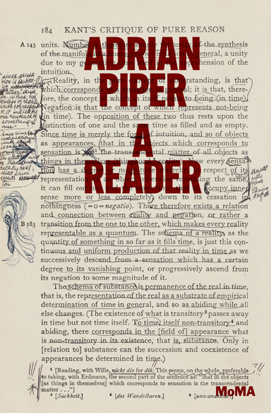 Adrian Piper: A Reader