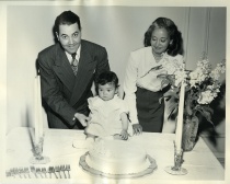 baby Adrian with parents